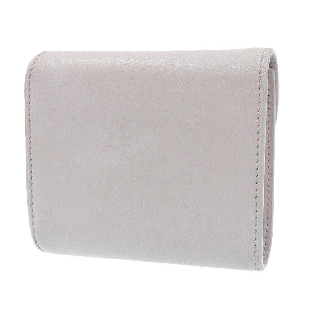 Celine Triomphe Small Leather Wallet Pink