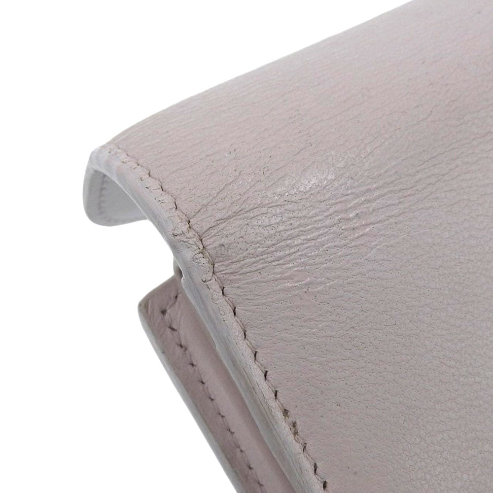 Celine Triomphe Small Leather Wallet Pink