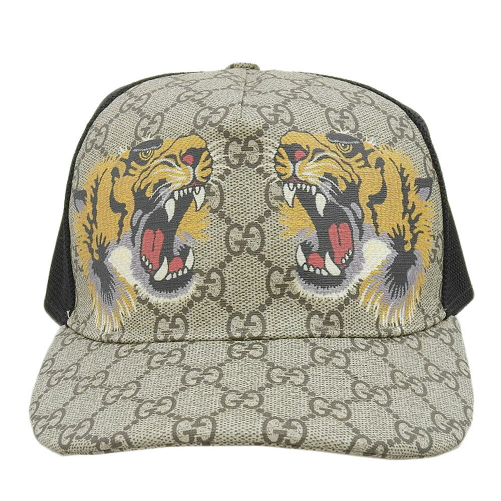 Gucci GG Supreme Baseball Cap Tiger