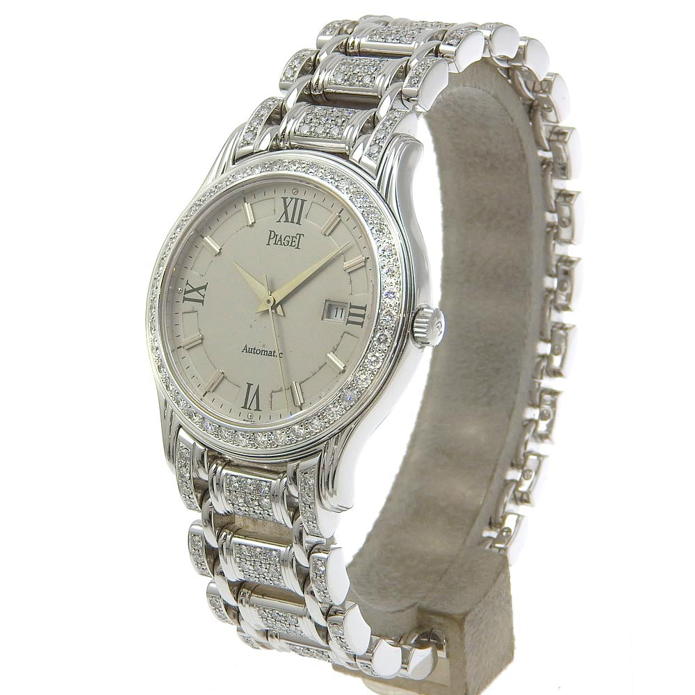 Piaget Polo Automatic Watch GOA18355 K18WG Diamond Bezel