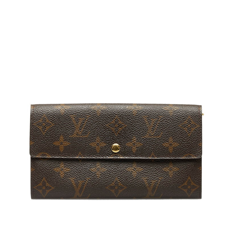 Louis Vuitton Monogram PVC Leather Long Wallet M61725