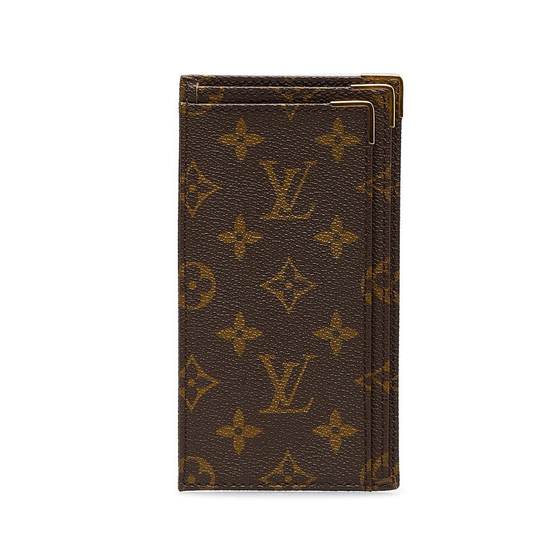 Louis Vuitton Vintage Monogram 1984 Long Wallet PVC Leather in Very Good Condition