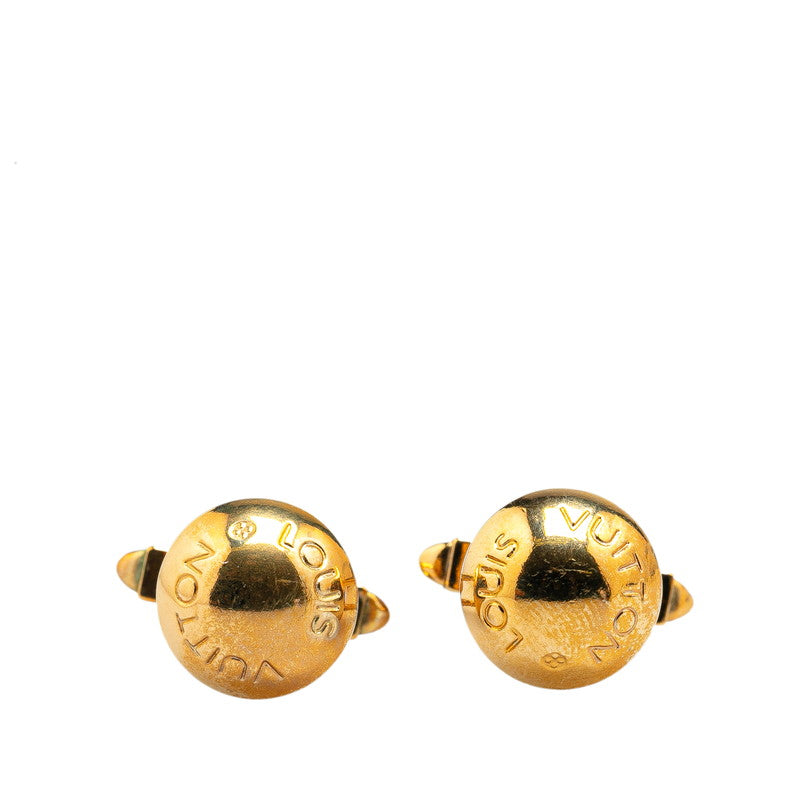 Louis Vuitton Gold Plated Cufflinks M30984