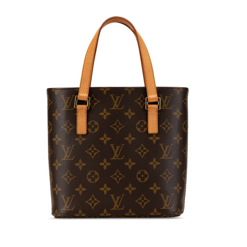 Louis Vuitton Monogram Vavin PM Handbag M51172 Brown PVC Leather in Great Condition