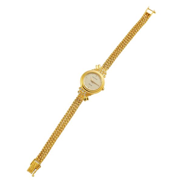 Other  Waltham Ladies Watch with Gold Dial in Au750 Gold and Diamond  91421.287 in Good condition