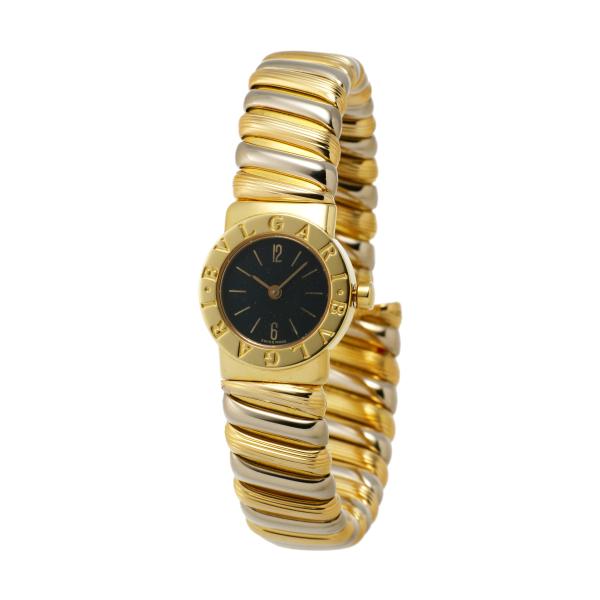 Bvlgari Tubogas Monte Carlo Ladies' Watch BB192T, Stainless Steel/K18 Gold in Gold (Pre-owned) BB192T