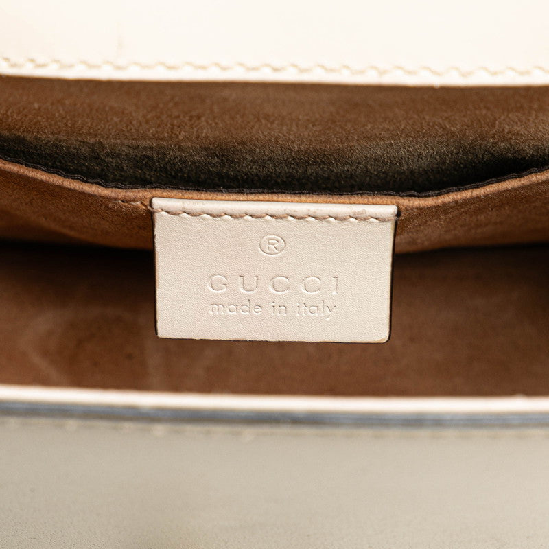 Gucci Sylvie Mini Leather Chain Shoulder Bag