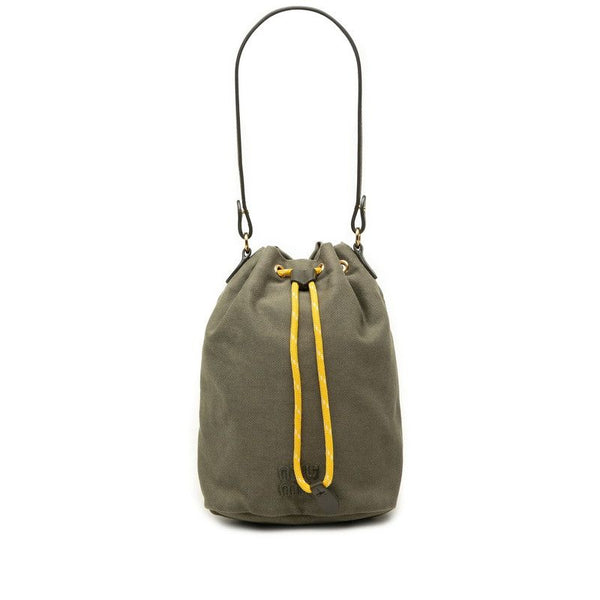 Miu Miu Canvas Leather 2way Bag