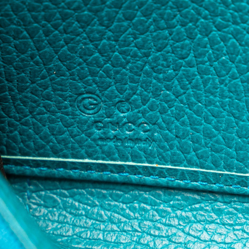 Gucci Interlocking G Leather Zip Wallet