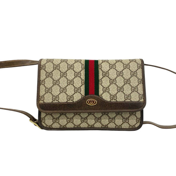 Gucci Leather PVC Shoulder Bag