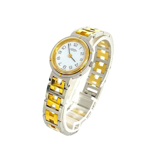 Hermes Clipper Stainless Steel Quartz
