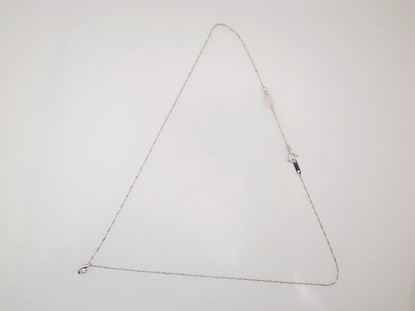 Pre-owned Courreges Diamond Necklace Pendant Pt850/900 Platinum in Great Condition