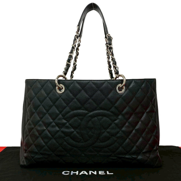 Chanel Matelasse Caviar Leather Tote Bag