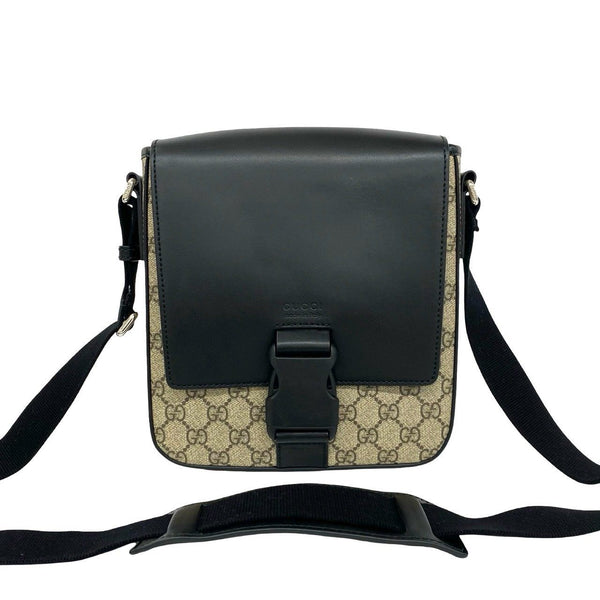 Gucci GG Supreme Leather Shoulder Bag