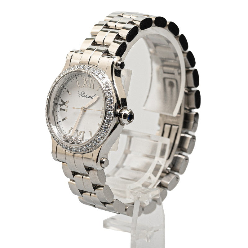 Chopard Happy Sport Diamond Bezel Quartz Watch