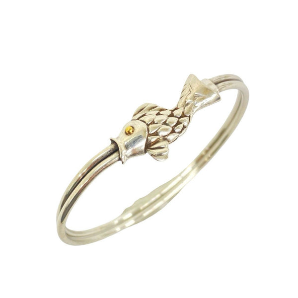 Tiffany Co Fish Silver925 Au750 Bracelet