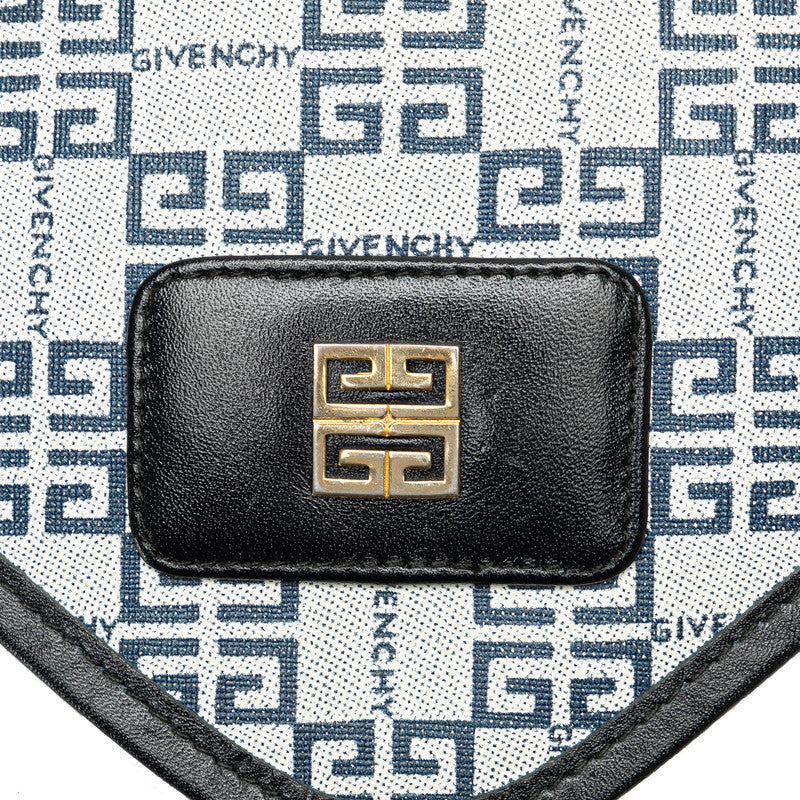 Givenchy Logo Clutch Bag PVC Leather