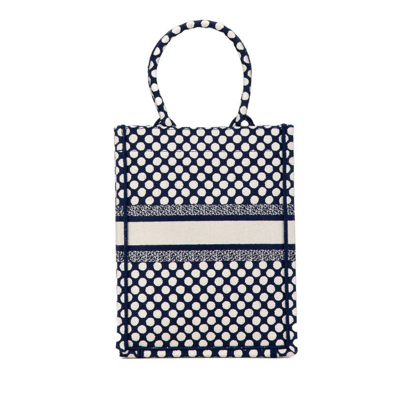 Dior Blue Dot Jacquard Tote Bag 50-MA-0270