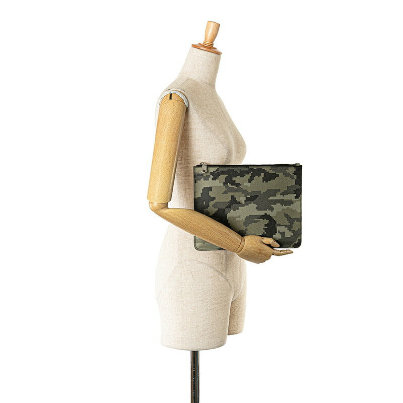 Givenchy Camouflage PVC Clutch Bag