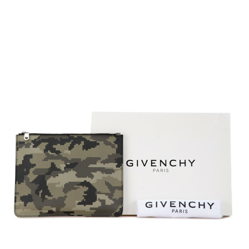 Givenchy Camouflage PVC Clutch Bag