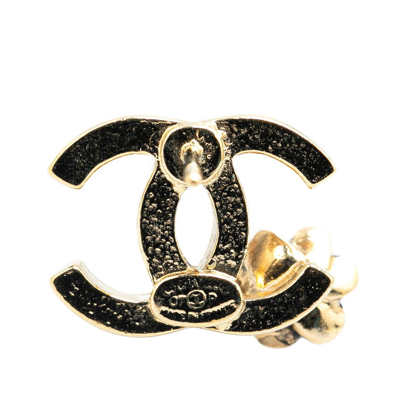 Chanel Vintage Coco Mark Flower Earrings