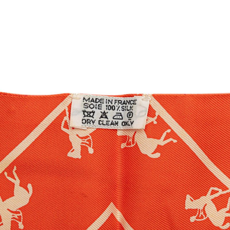 Hermes Silk Twilly Horse Motif Scarf