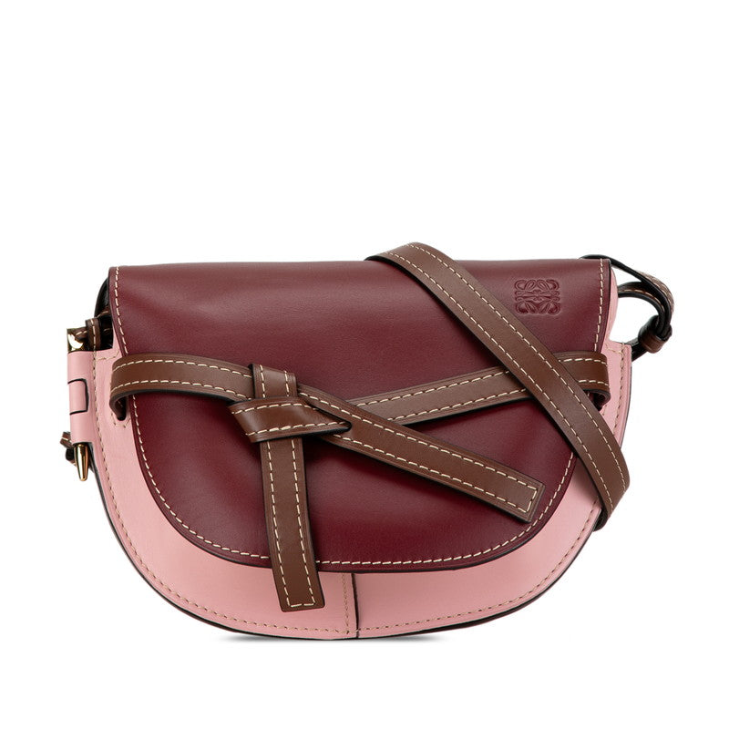 Loewe Anagram Gate Leather Shoulder Bag