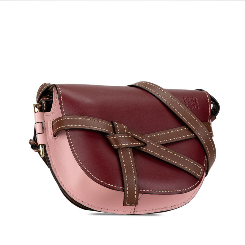 Loewe Anagram Gate Leather Shoulder Bag