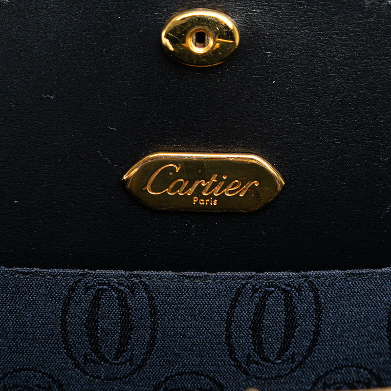 Cartier Must Line Leather Chain Shoulder Bag in Very Good Condition