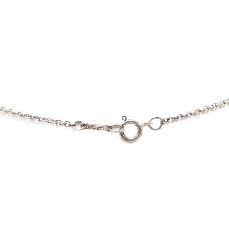 Tiffany & Co Open Heart Necklace Silver