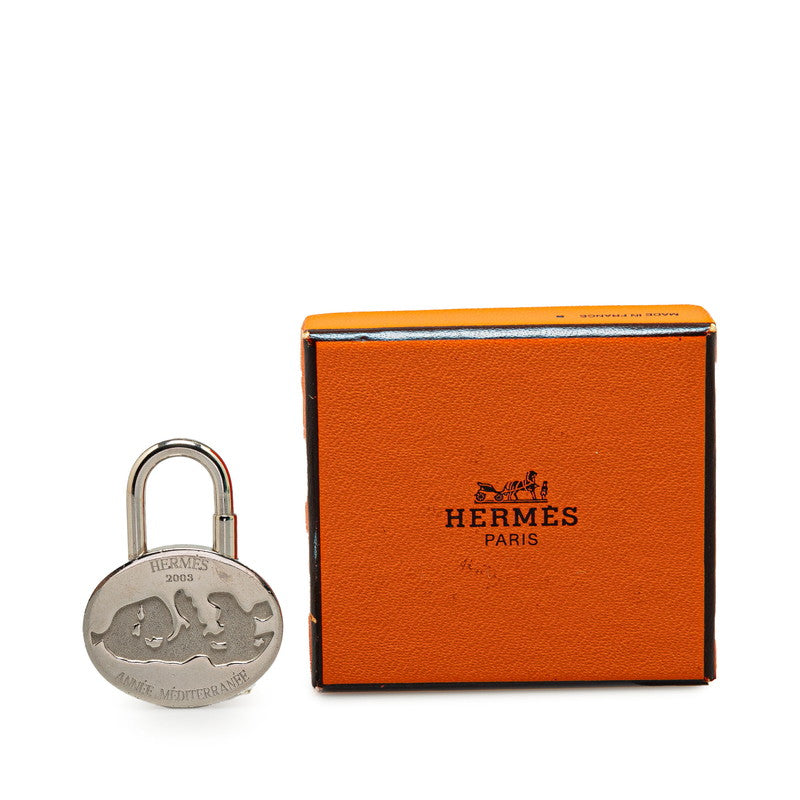 Hermes Mediterranean 2003 Limited Edition Padlock Pendant in Very Good Condition