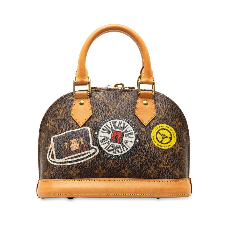 Louis Vuitton Monogram Alma BB World Tour Handbag M43230 in Very Good Condition