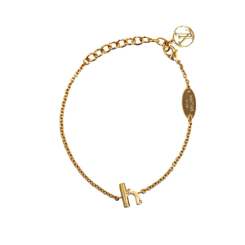 Louis Vuitton LOVE&ME H Bracelet M67165 Gold