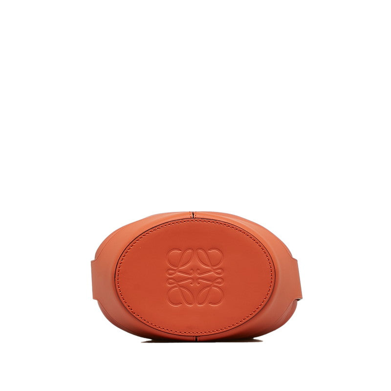 Loewe Mini Balloon Bag Leather 2WAY Orange