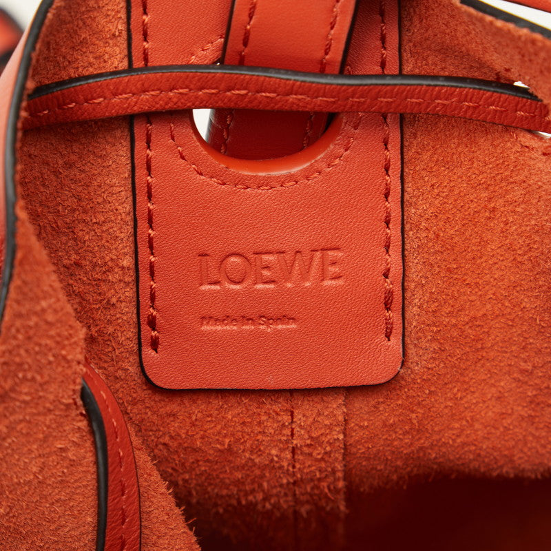 Loewe Mini Balloon Bag Leather 2WAY Orange