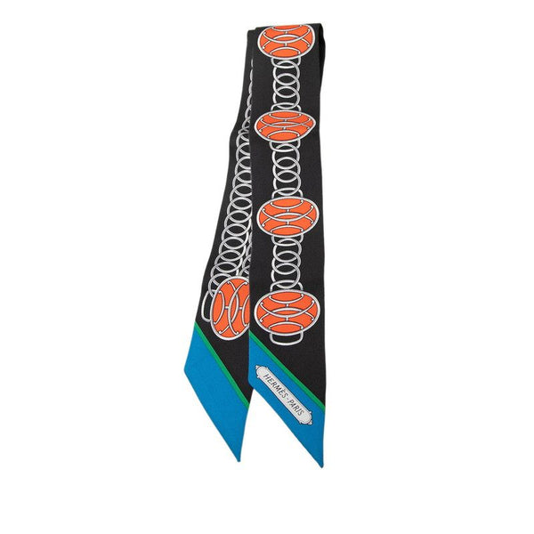 Hermes Twilly Lift Profile Silk Scarf