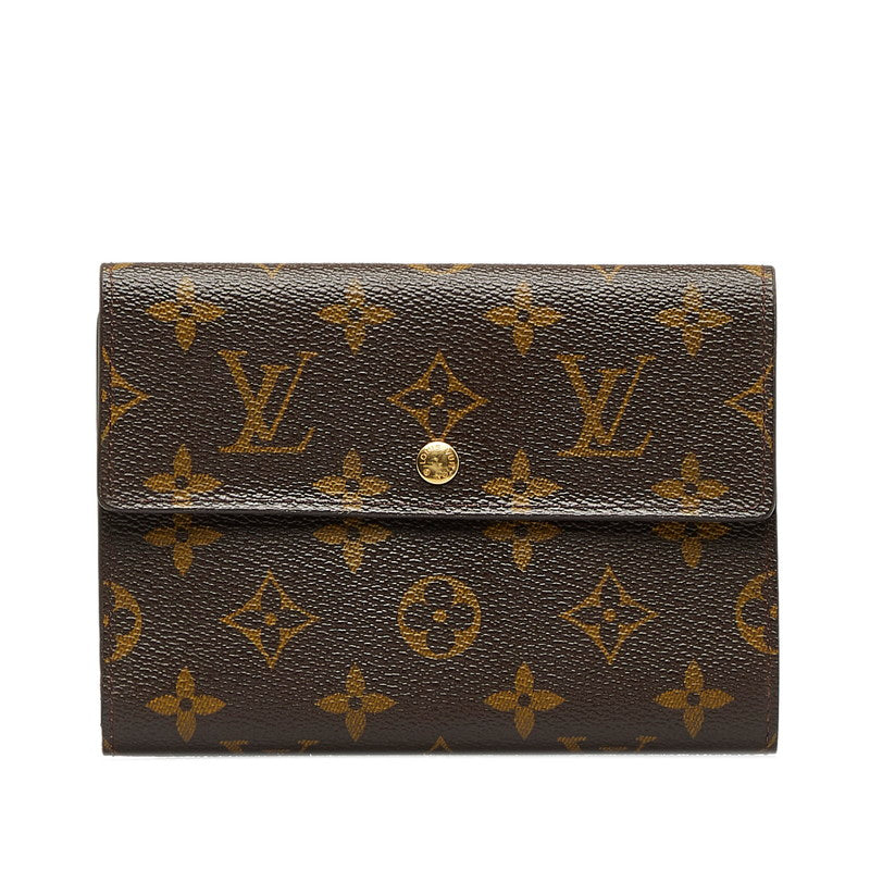 Louis Vuitton Monogram PVC Leather Long Wallet M61202 in Very Good Condition