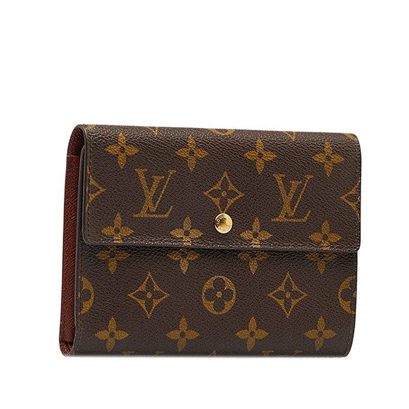 Louis Vuitton Monogram PVC Leather Long Wallet M61202 in Very Good Condition