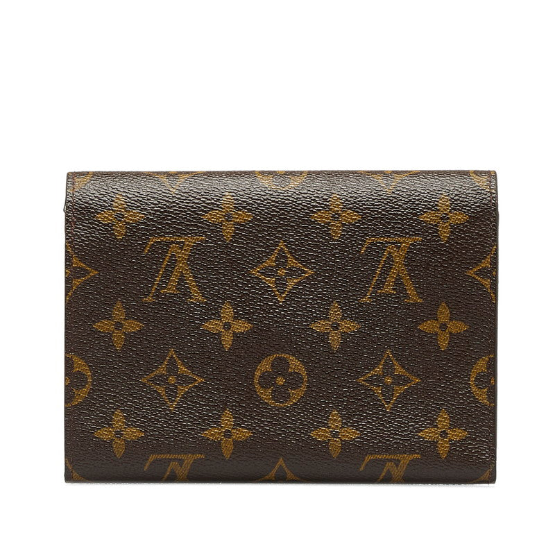 Louis Vuitton Monogram PVC Leather Long Wallet M61202 in Very Good Condition