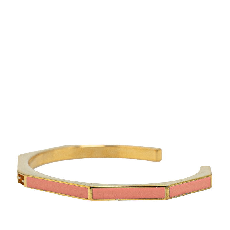 Fendi Gold Pink Bangle Bracelet