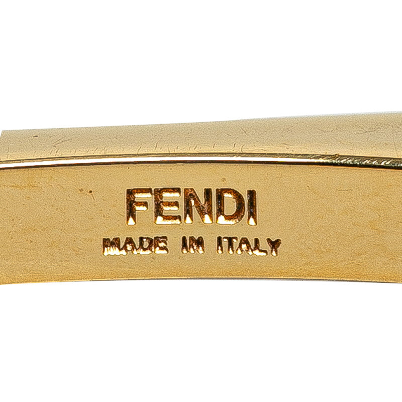 Fendi Gold Pink Bangle Bracelet