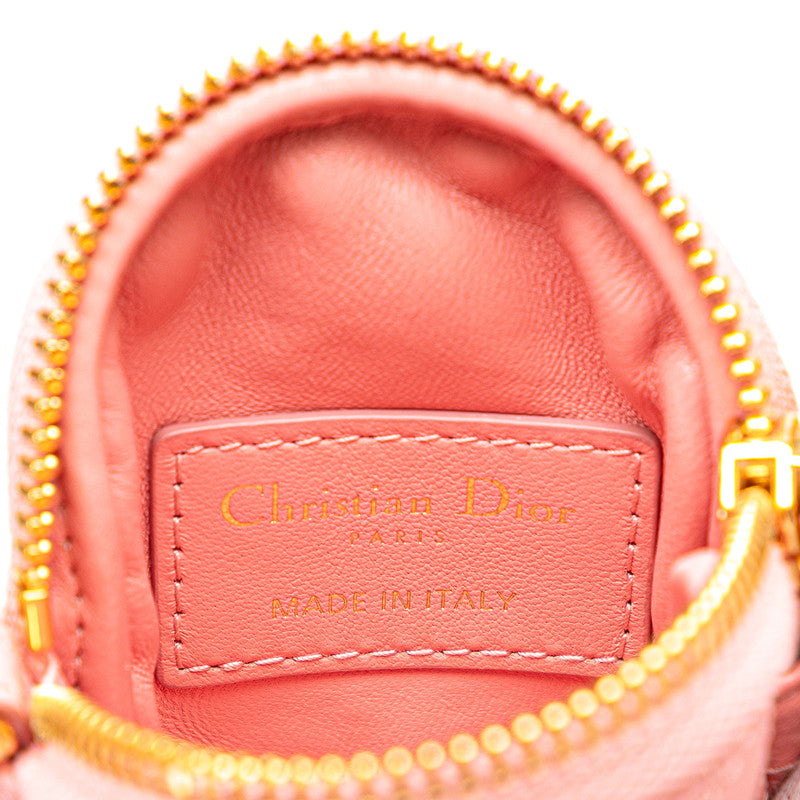 Dior Leather Cannage Logo Chain Shoulder Bag