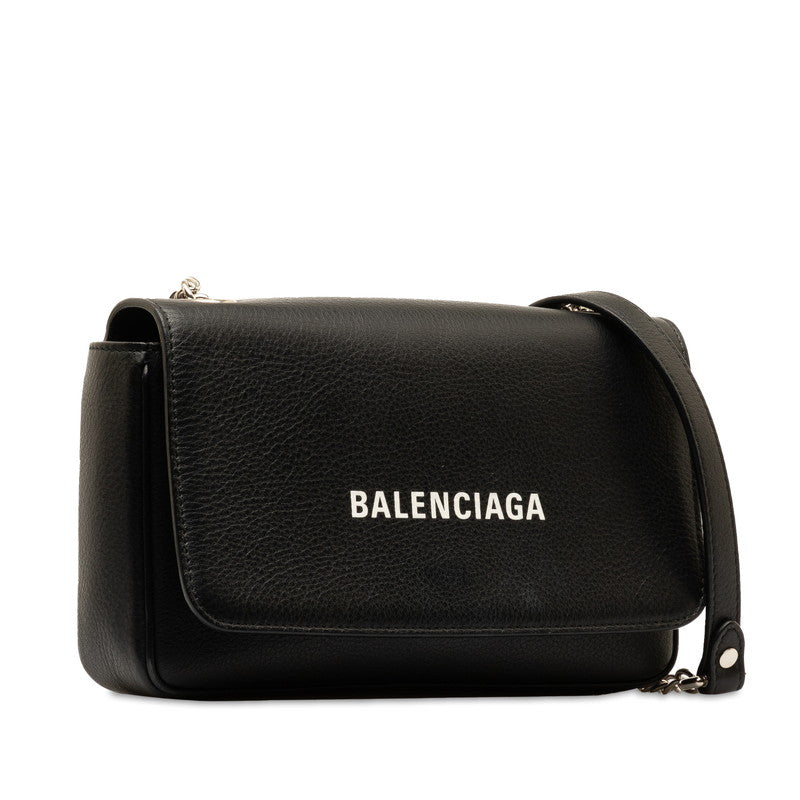 Balenciaga Everyday Leather Shoulder Wallet Bag