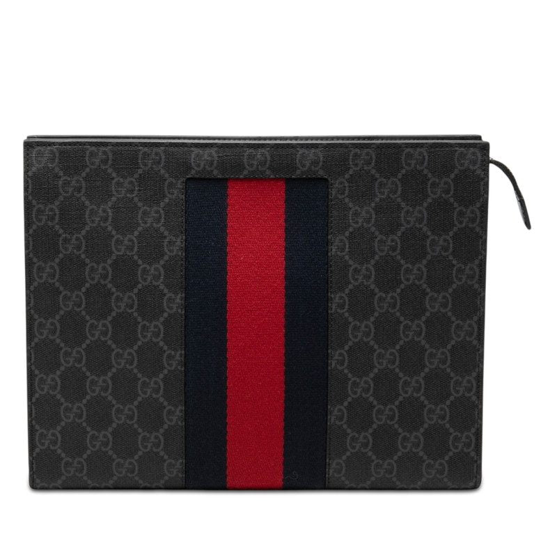 Gucci GG Supreme Clutch Bag