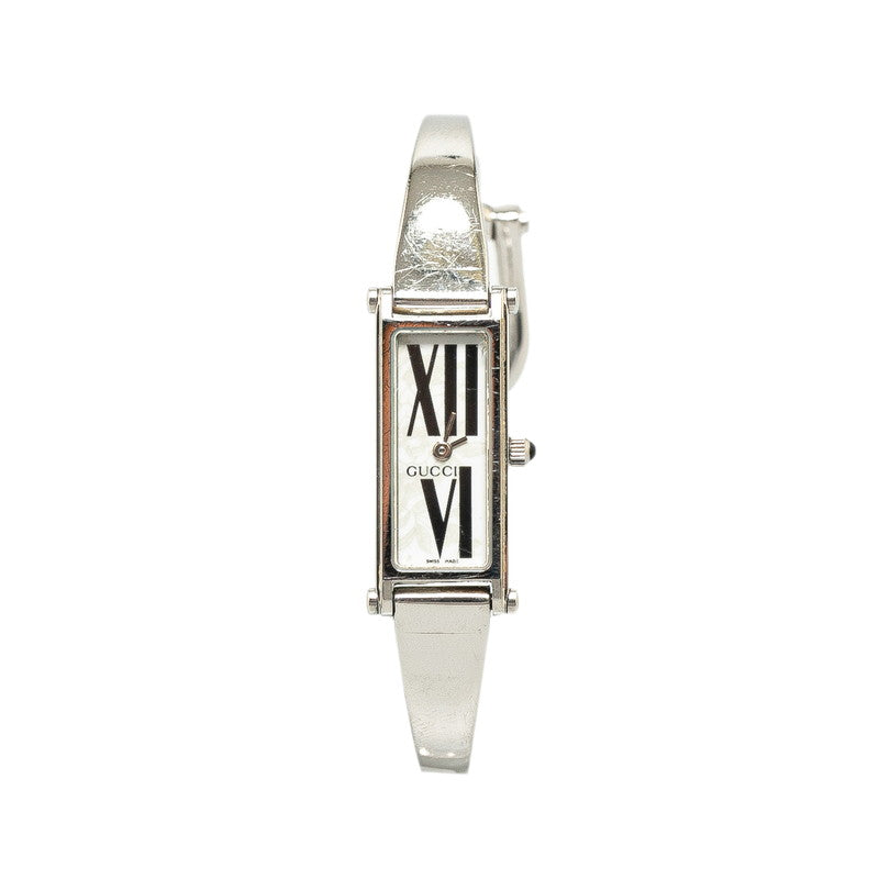 Gucci Stainless Steel Quartz Bangle Watch 1500L