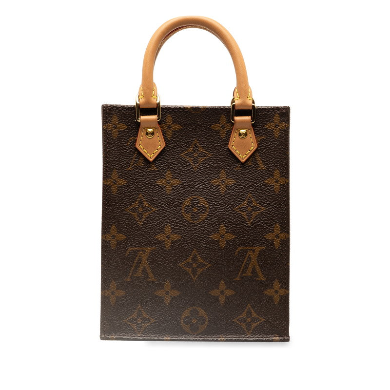 Louis Vuitton Monogram Petit Sac Plat Handbag M81295