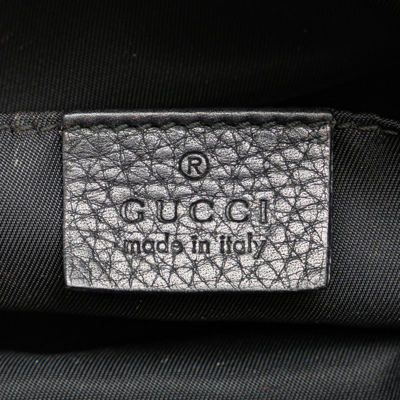 Gucci Leather Interlocking G Soho Pouch