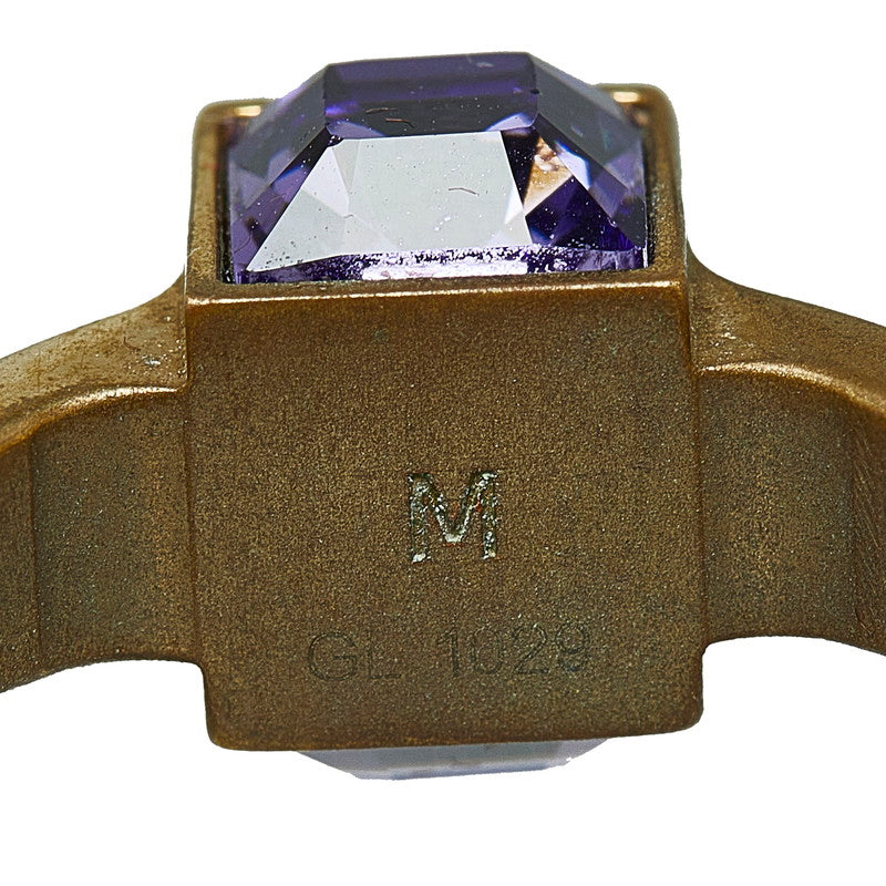 Louis Vuitton Gamble Ring M65099 Gold Purple in Very Good Condition