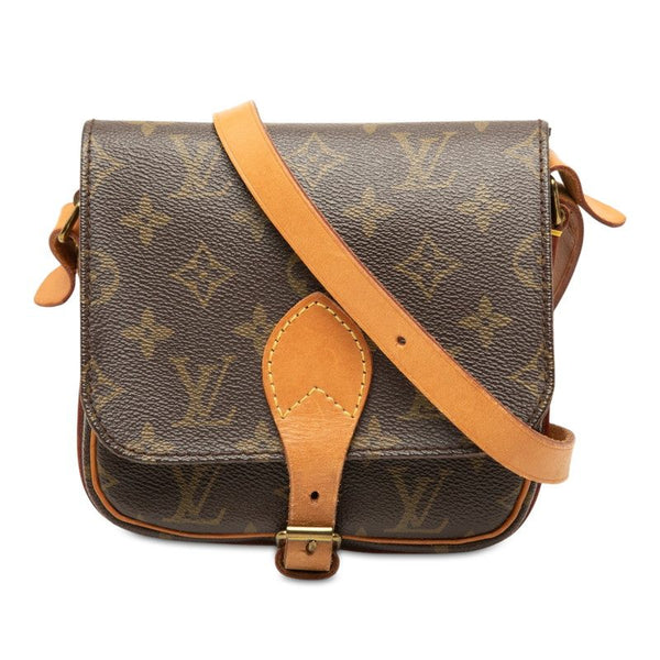 Louis Vuitton Mini Cartouchiere Monogram Shoulder Bag