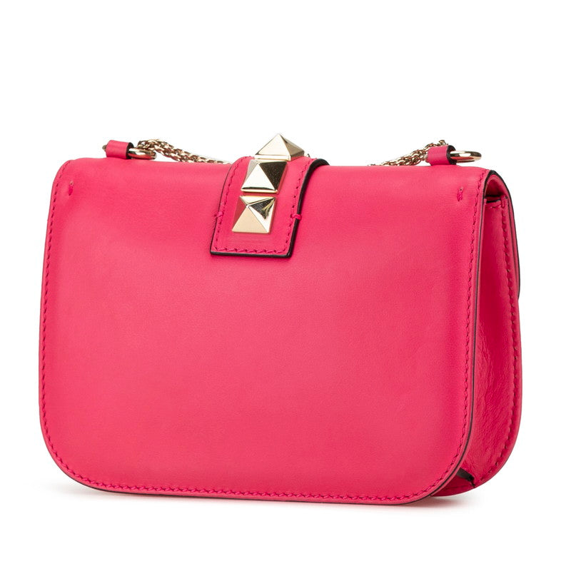 Valentino Rockstud Chain Shoulder Bag Pink